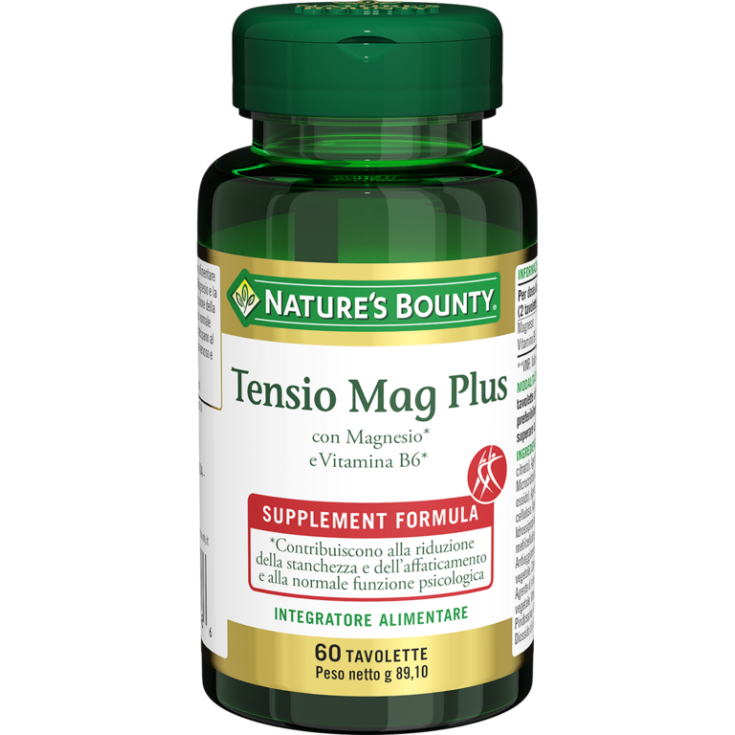 Nature's Bounty Tensio Mag Plus Nahrungsergänzungsmittel 100 Tabletten