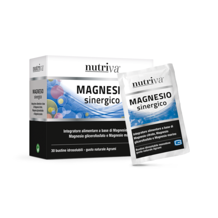 Genährtes synergistisches Magnesium-Nahrungsergänzungsmittel 30 Beutel