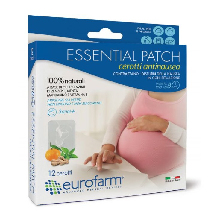 Eurofarm Essential Patch Anti-Übelkeitspflaster 12 Stück