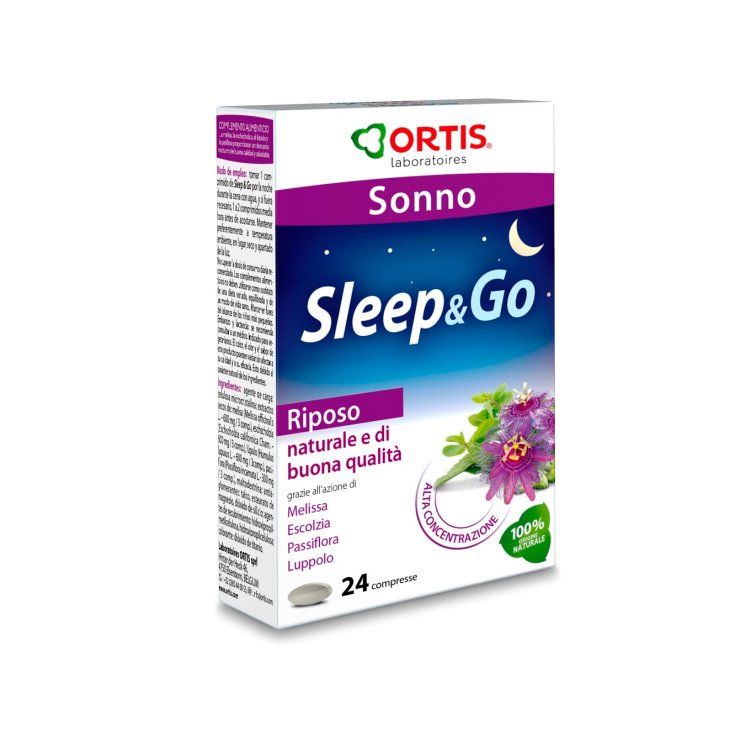 Ortis Sleep & Go Nachtruhe 24 Tabletten