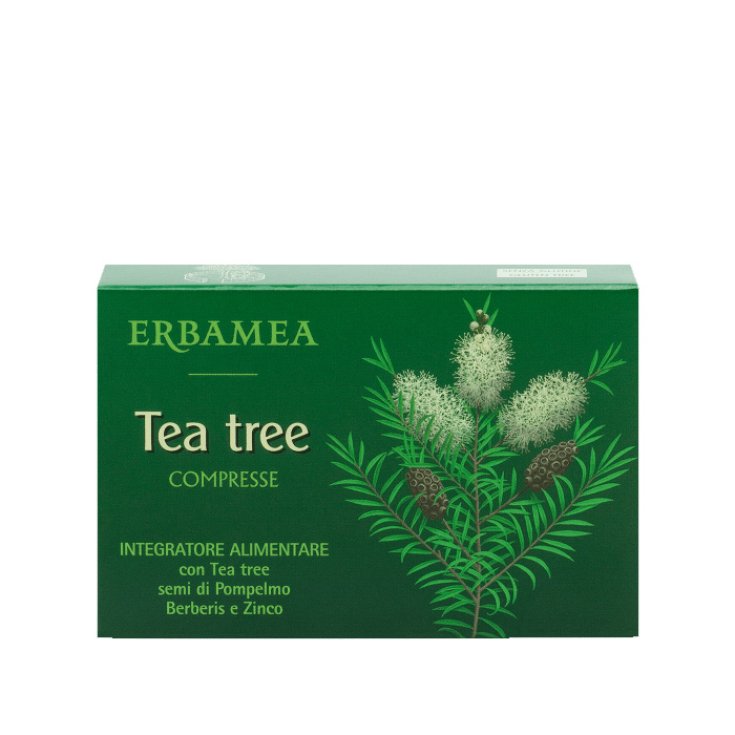 Erbamea Teebaum-Nahrungsergänzungsmittel 30 Tabletten