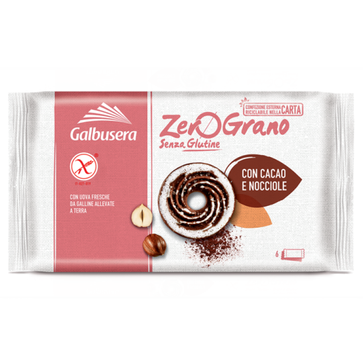 Zerograno Kakao Haselnuss Glutenfrei 220g