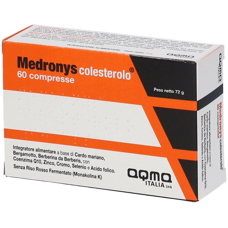 Medronys Cholesterin Nahrungsergänzungsmittel 60 Tabletten