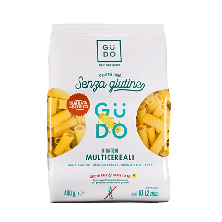 Gudo Mehrkornnudeln Rigatoni Glutenfrei 400g