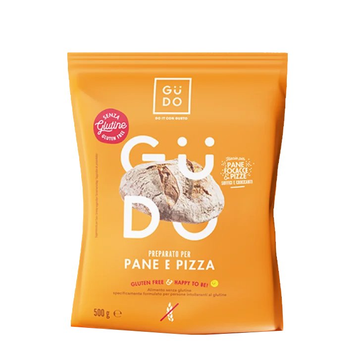 Gudo zubereitet für glutenfreie Pizza und Brot 500 g