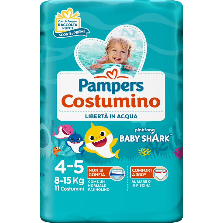 Pampers The Swimsuit Größe 4 (8–15 kg) 11 Badeanzüge