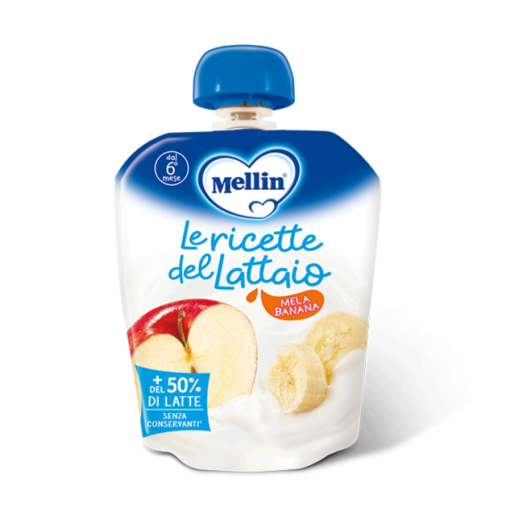 Die Rezepte des Milchmanns Mellin Apfel und Banane 85g