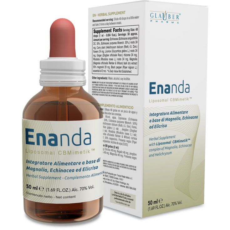 Forza Vitale Enanda Alkohol 70% Nahrungsergänzungsmittel 50ml