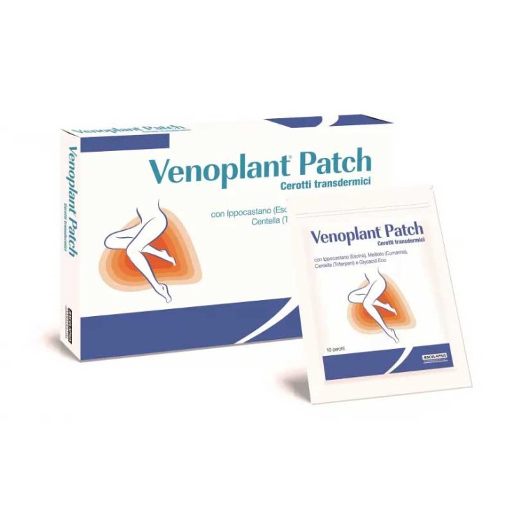Aesculapius Farmaceutici Venoplant Patch Transdermales Pflaster 10 Stück