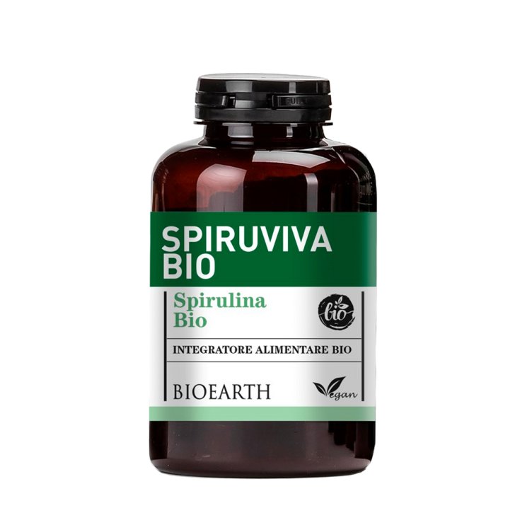 Bioearth Greenlogy Spirulina Bio Supplement 500 Tabletten