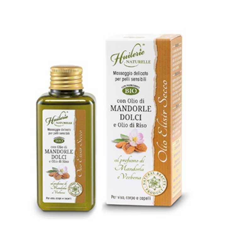 Huilerie Naturelle Mandel-Eisenkraut-Trockenöl 100ml