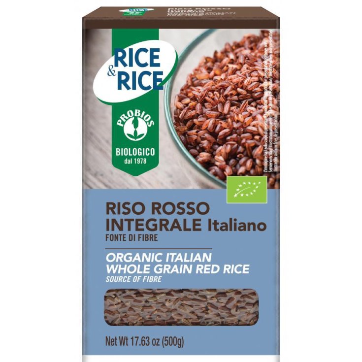 Reis & Reis Italienischer Roter Reis Integral Probios 500g