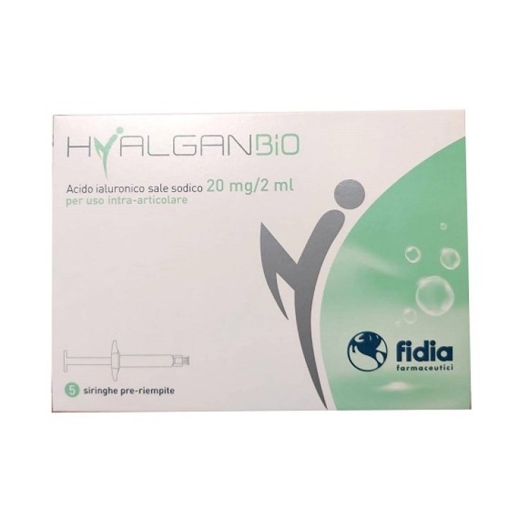 HyalganBio 20 mg / 2 ml Fidia 1 Spritze