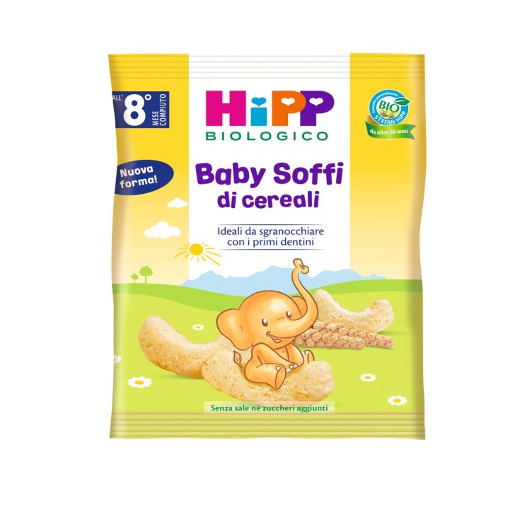 Baby-Puffs aus Bio HiPP Cerealien 30g
