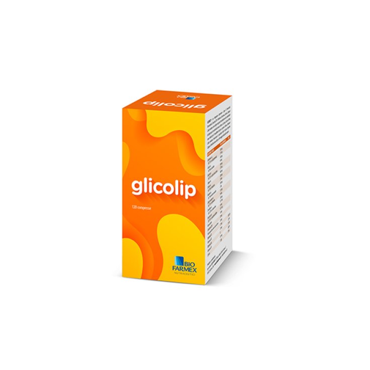 Biofarmex Glicolip Nahrungsergänzungsmittel 120 Tabletten