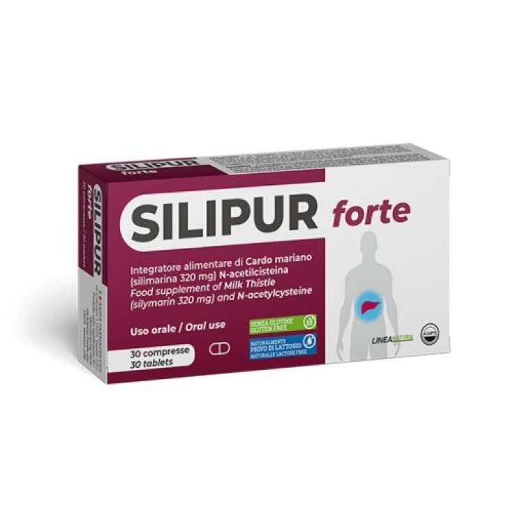 Agips Farmaceutici Silipur Forte Nahrungsergänzungsmittel 30 Tabletten