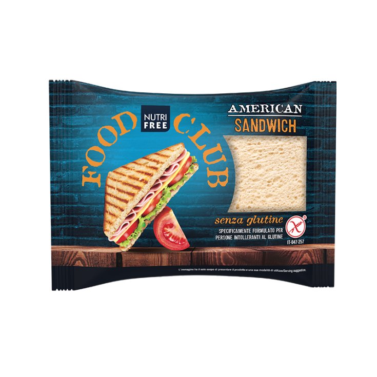 Nutrifree American Sandwich Glutenfrei 4 Stück