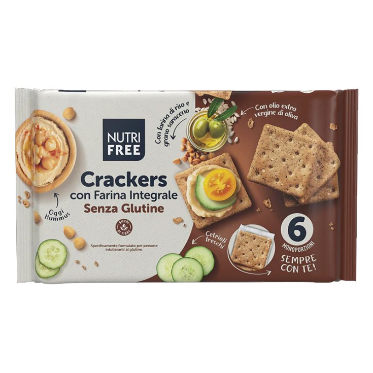 Nutrifree Vollkorncracker glutenfrei 6 Stück