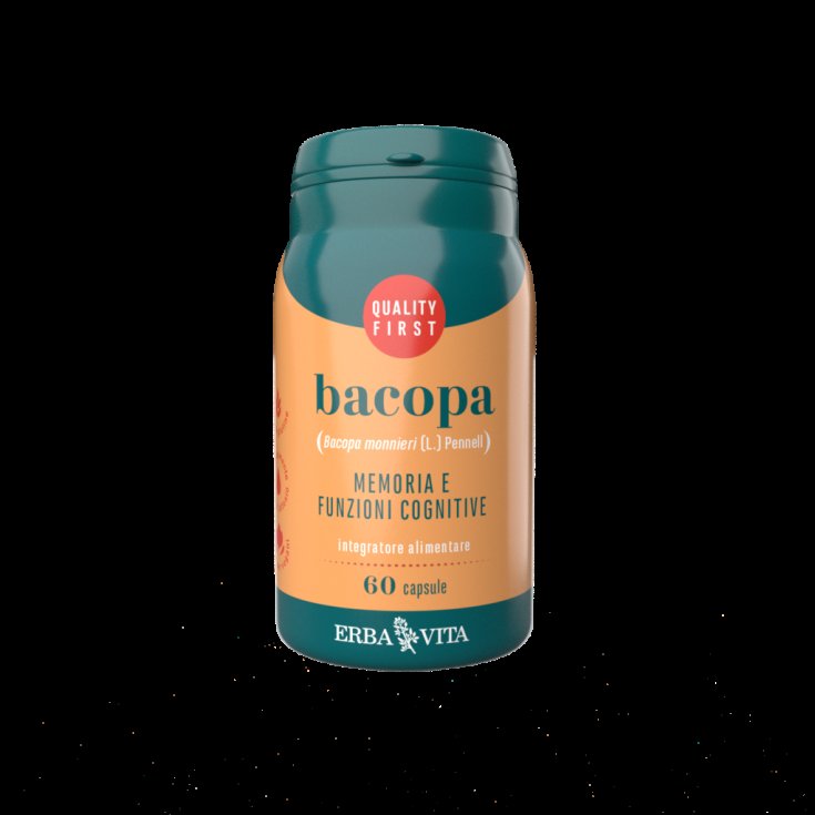 ErbaVita Kapseln Monoplanta Bacopa Nahrungsergänzungsmittel 60 Kapseln