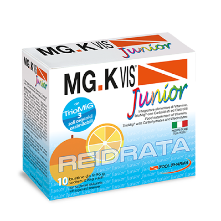 MG.K VIS Rehydrating Junior Orange Pool Pharma 10 Beutel