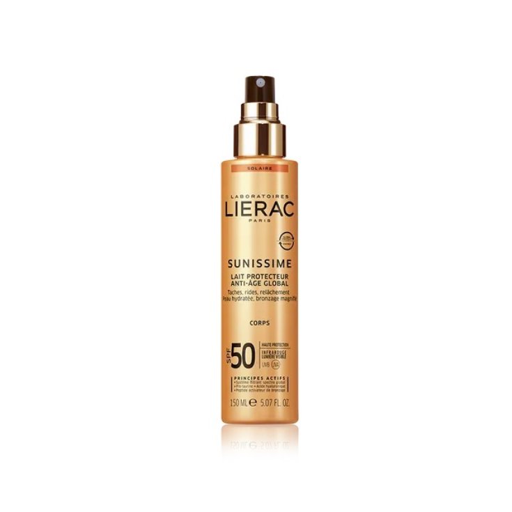 Sunissime Global Energizing Milk Spf50 Lierac 150ml