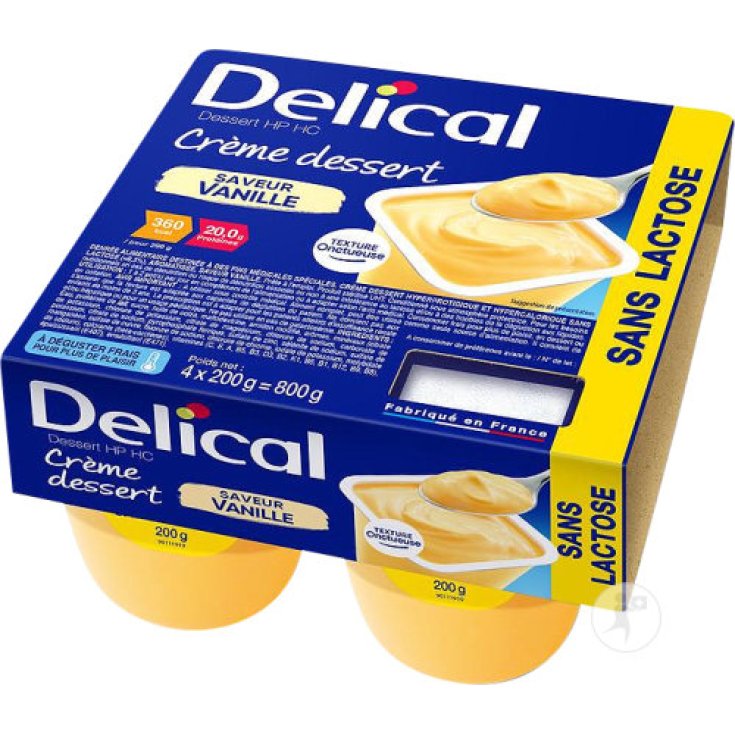 Delical Creme Vanille 4x125g