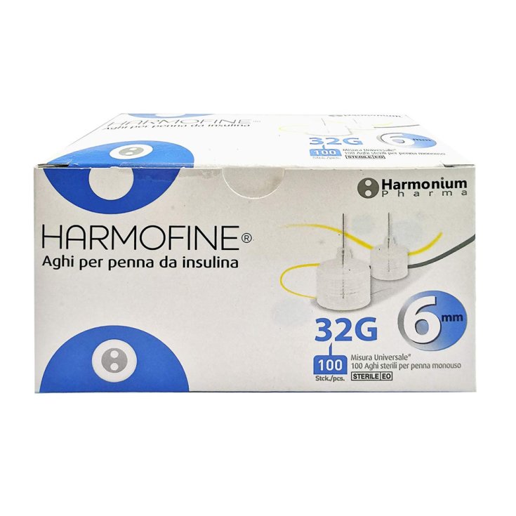 Harmofine G32 6mm Nadel 100St