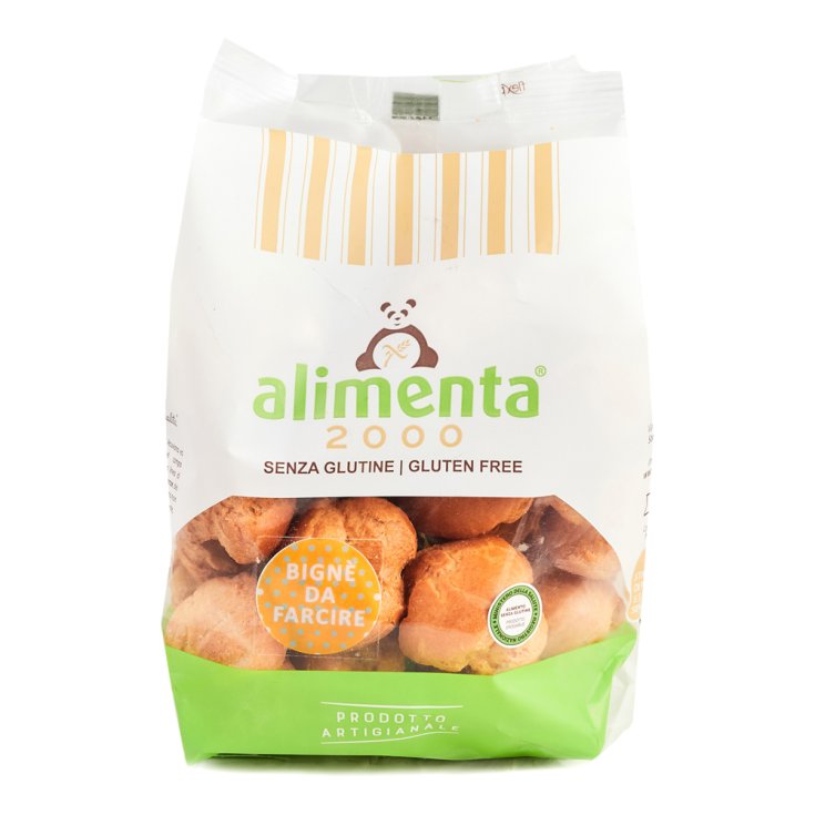 Alimenta 2000 Bignè Zum Füllen Handwerkliches Produkt Glutenfrei 100g