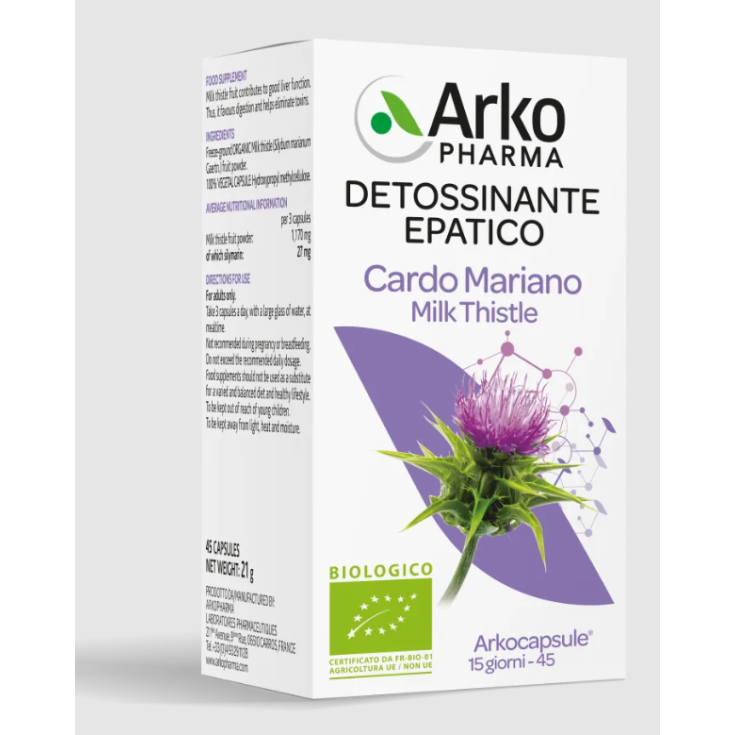 Mariendistel Arkopharma 45 Arkocapsule