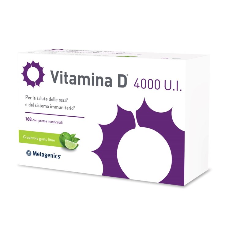 Vitamin D 4000 IE Metagenics™ 168 Kautabletten