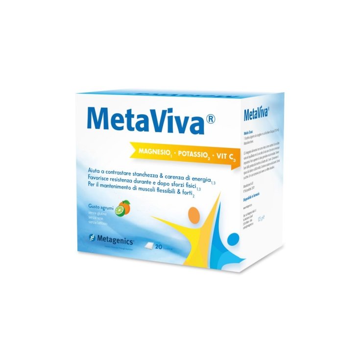 MetaViva® Magnesium Kalium Vitamin C Metagenics ™ 20 Beutel