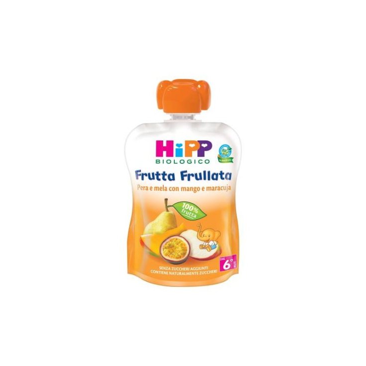 Fruchtpüree Birne Apfel Mango Maracuja HiPP Bio 90g