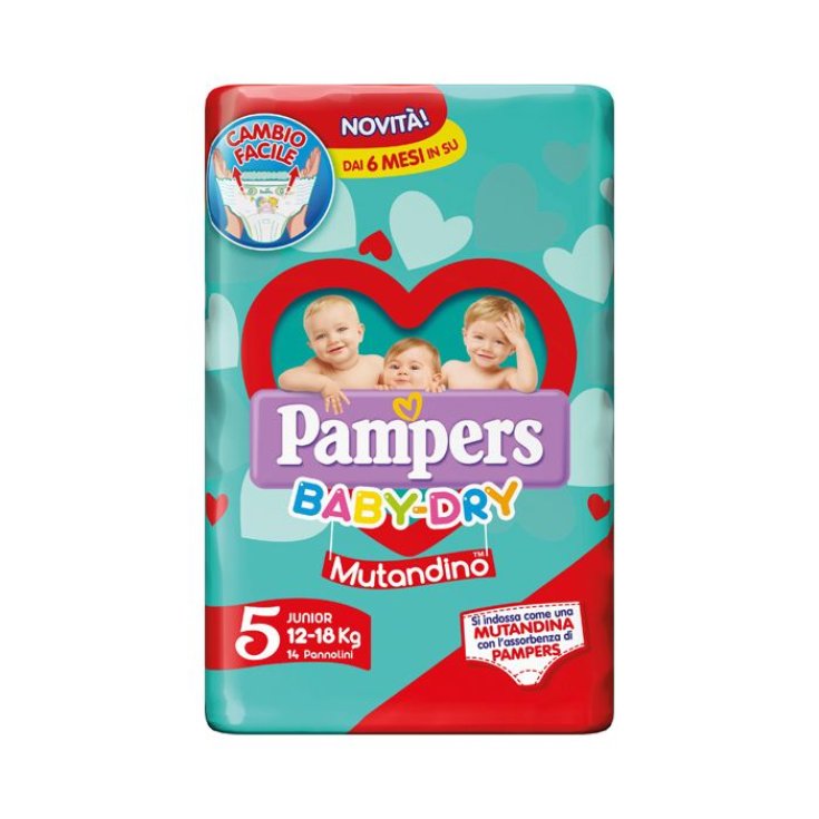 Baby Dry Junior Panty (12/18 Kg) Pampers 14 Windeln