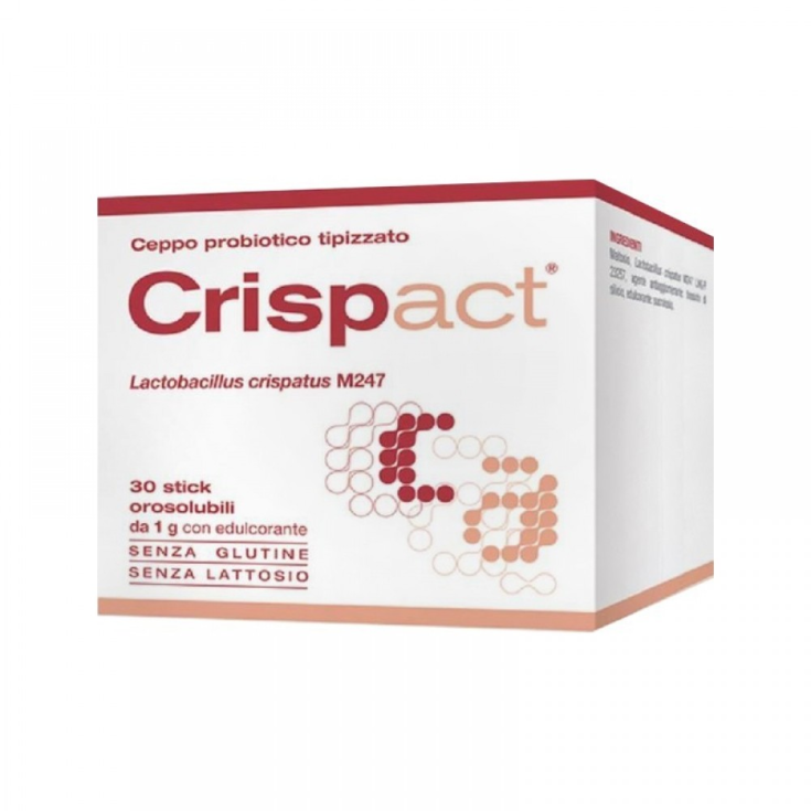 Pharmextracta Crispact Nahrungsergänzungsmittel 30 Schmelzlösliche Sticks
