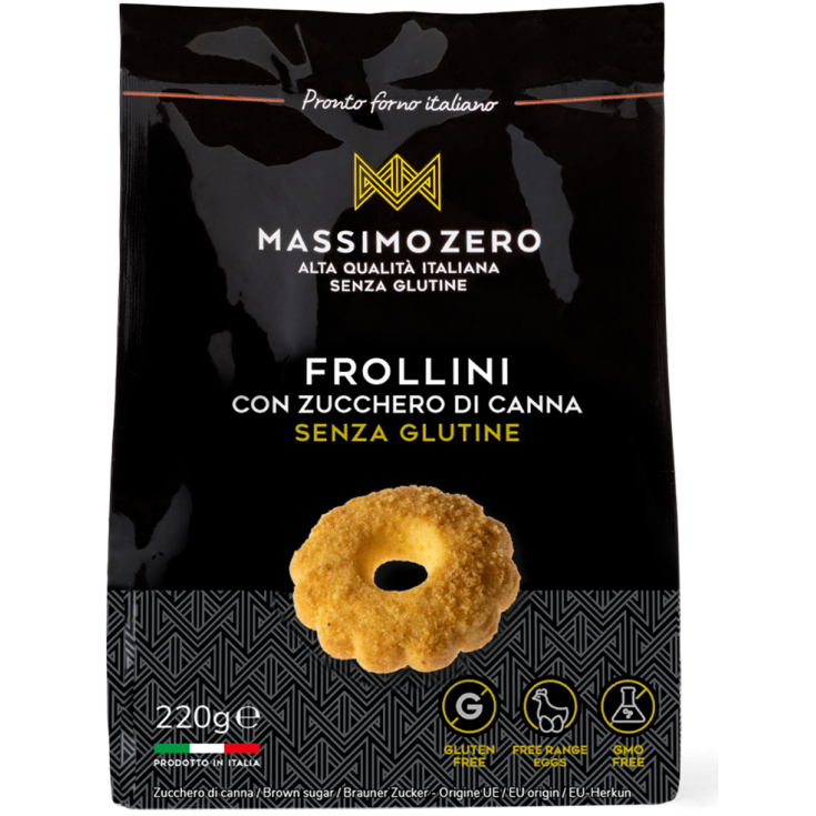 Shortbread mit Rohrzucker MASSIMO ZERO 220g