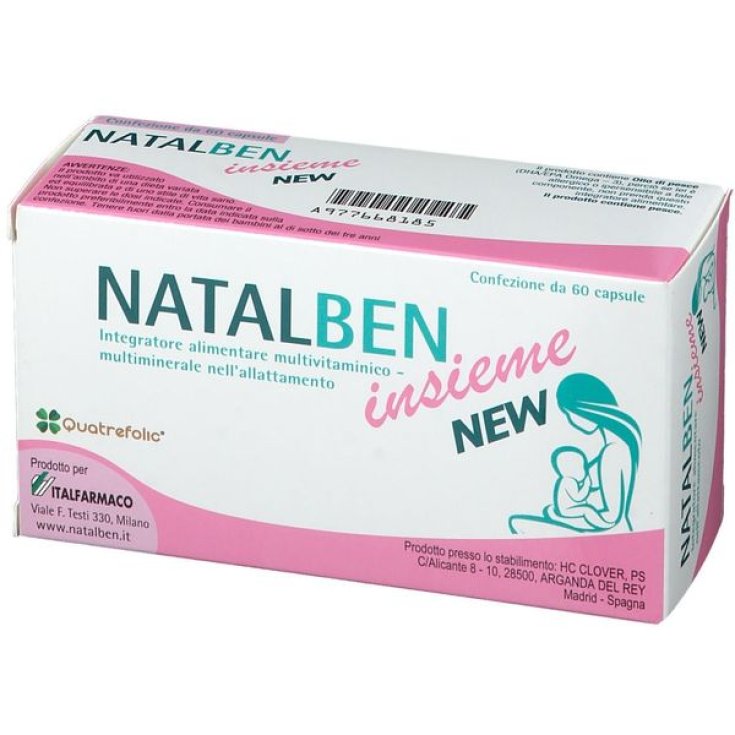Natalben Together New Italfarmaco 60 Kapseln