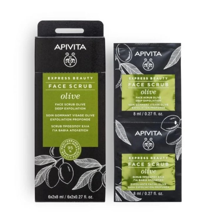 Apivita Intensive Peeling-Maske mit Olive 2x8ml