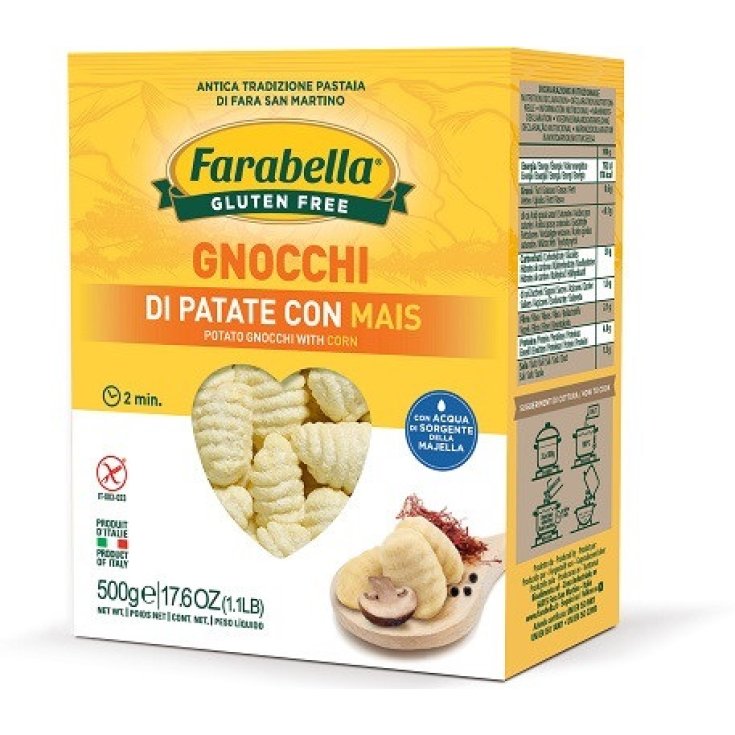 Kartoffelgnocchi mit Farabella® Mais 500g