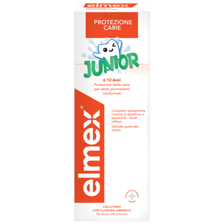 elmex® Junior 6-12 Jahre Mundspülung 400ml