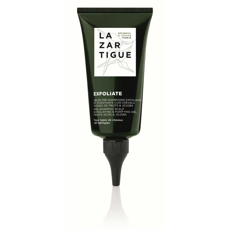 JF Lazartigue Paris Exfoliate Gel Pre-Shampoo Peeling und Reinigung der Kopfhaut 75 ml