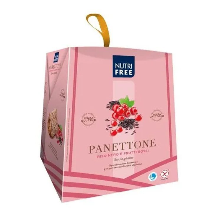 Panettone schwarzer Reis und rote Früchte Nutrifree 400g