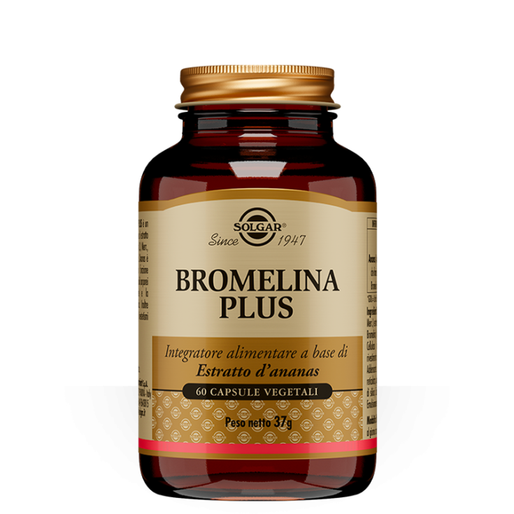 Bromelain Plus Solgar 60 Kapseln