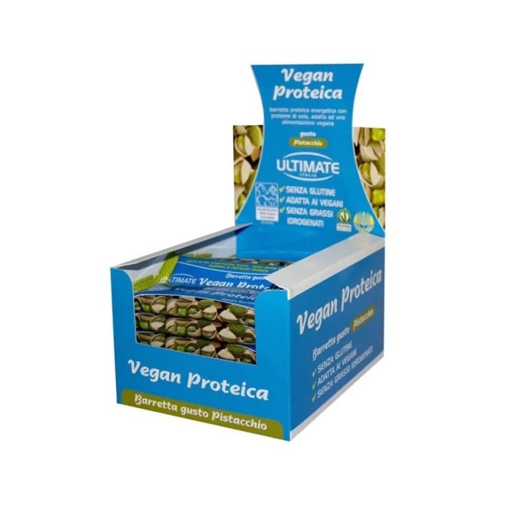 Ultimate Vegan Protein Bar Pistazie Geschmack 24 Stück 40g