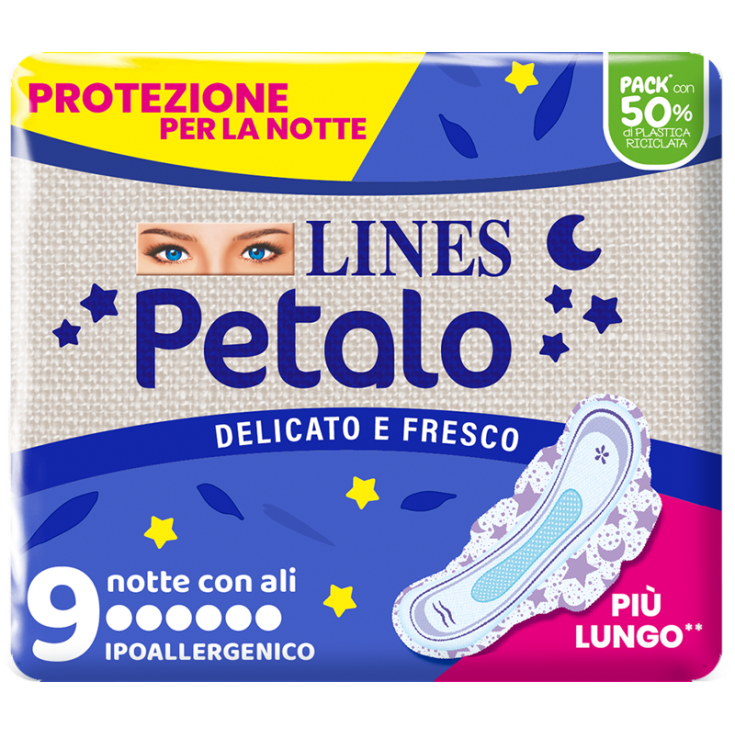 LINES PETAL ULTRA NIGHT WINGS X 9