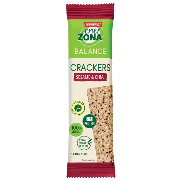 Cracker Sesam & Chia 40-30-30 Enervit EnerZona® Monodose 25g