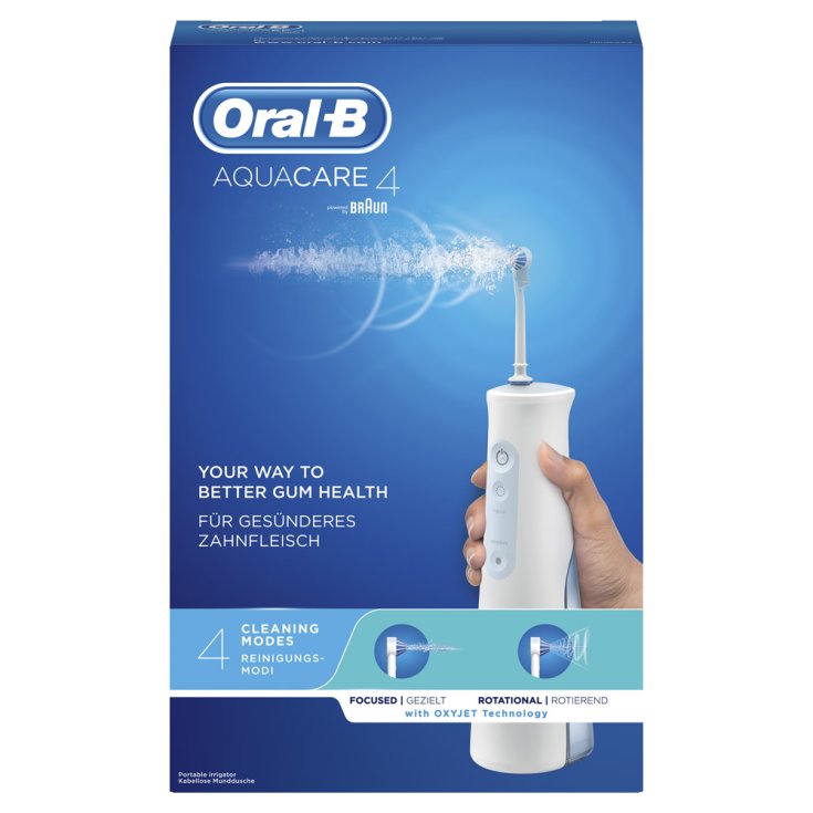 Oral-B® Aquacare 4 Tragbare Munddusche