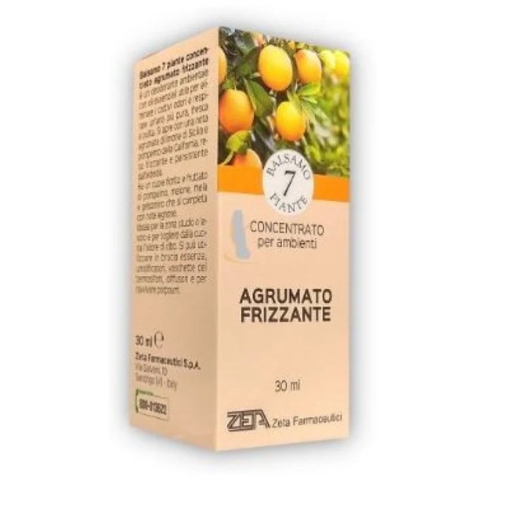 Balsam 7 Pflanzen Sparkling Citrus Zeta Farmaceutici 30ml