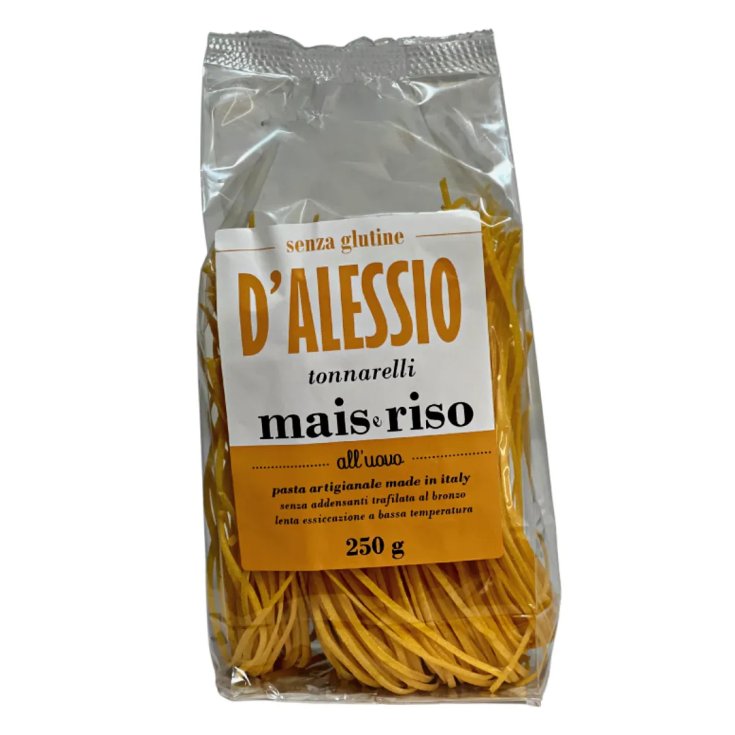 Nudeln aus Mais und Reis mit Ei D'Alessio Tonnarelli 250g