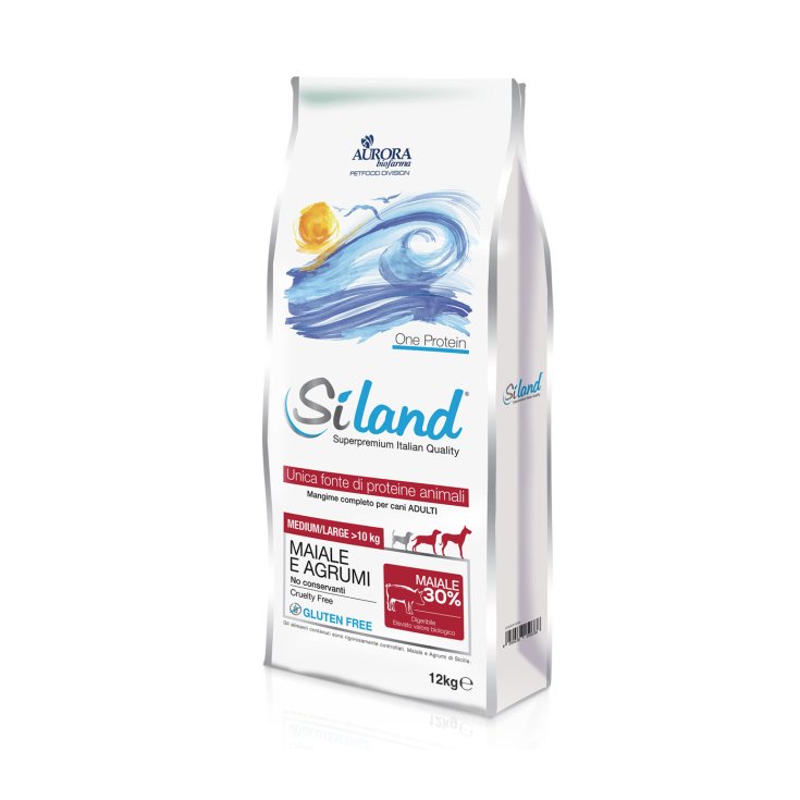 Siland Medium / Large Schweinefleisch und Zitrusfrüchte Aurora Biofarma 12kg