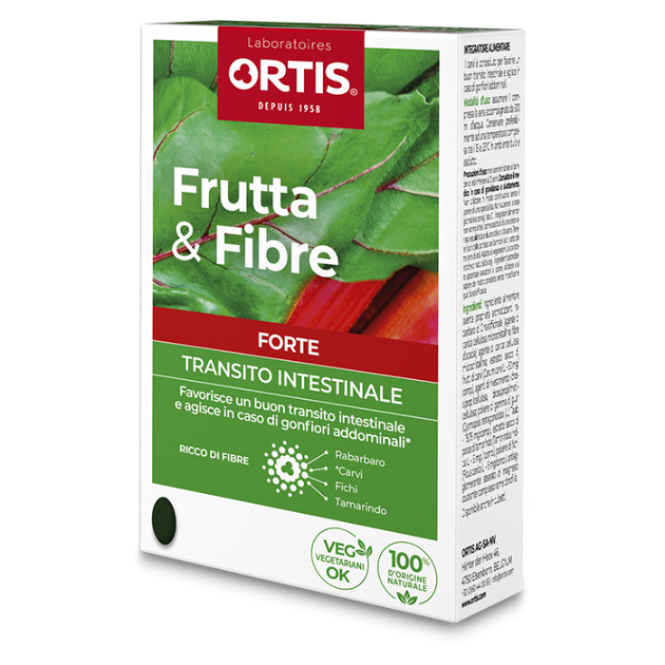 Fruit & Fiber Forte Ortis® Laboratoires 12 Tabletten